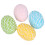 8Pcs Lightweight Foam Easter Eggs Assorted Colors for Holiday Craft 1