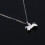 Pet Paw Bone Form Cremationsurna Halsband Av Rostfritt 2