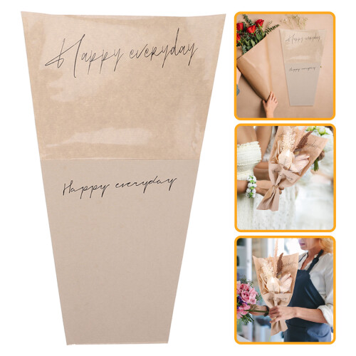20Pcs Bouquet Wrapping Bag Blomsterbindningspåse Blompåse 2