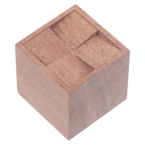Wood Aromaterapi Diffusor Träblock Essentiell