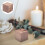 Wood Aromaterapi Diffusor Träblock Essentiell 6