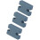 High-Quality PVC Surfboard Fin Compatibility Kit 5 PCS 5