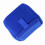 Blue Shockproof Partition Bag with Hook & Loop Padding - Durable & Protective 15