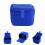 Blue Shockproof Partition Bag with Hook & Loop Padding - Durable & Protective 8