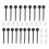 1 Set Kvinnors Plast Öronringar DIY Öronproppar Öronskydd Material 8