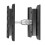Black Rotation Work Platform for 1/8 1/10 RC Models Adjustable Height 1