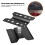 Black Rotation Work Platform for 1/8 1/10 RC Models Adjustable Height 12