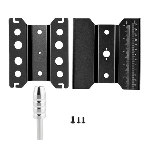 Black Rotation Work Platform for 1/8 1/10 RC Models Adjustable Height 1