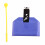Blue Environmentally Friendly Plastic Latin Drum Kit with Percussion Block Set 5