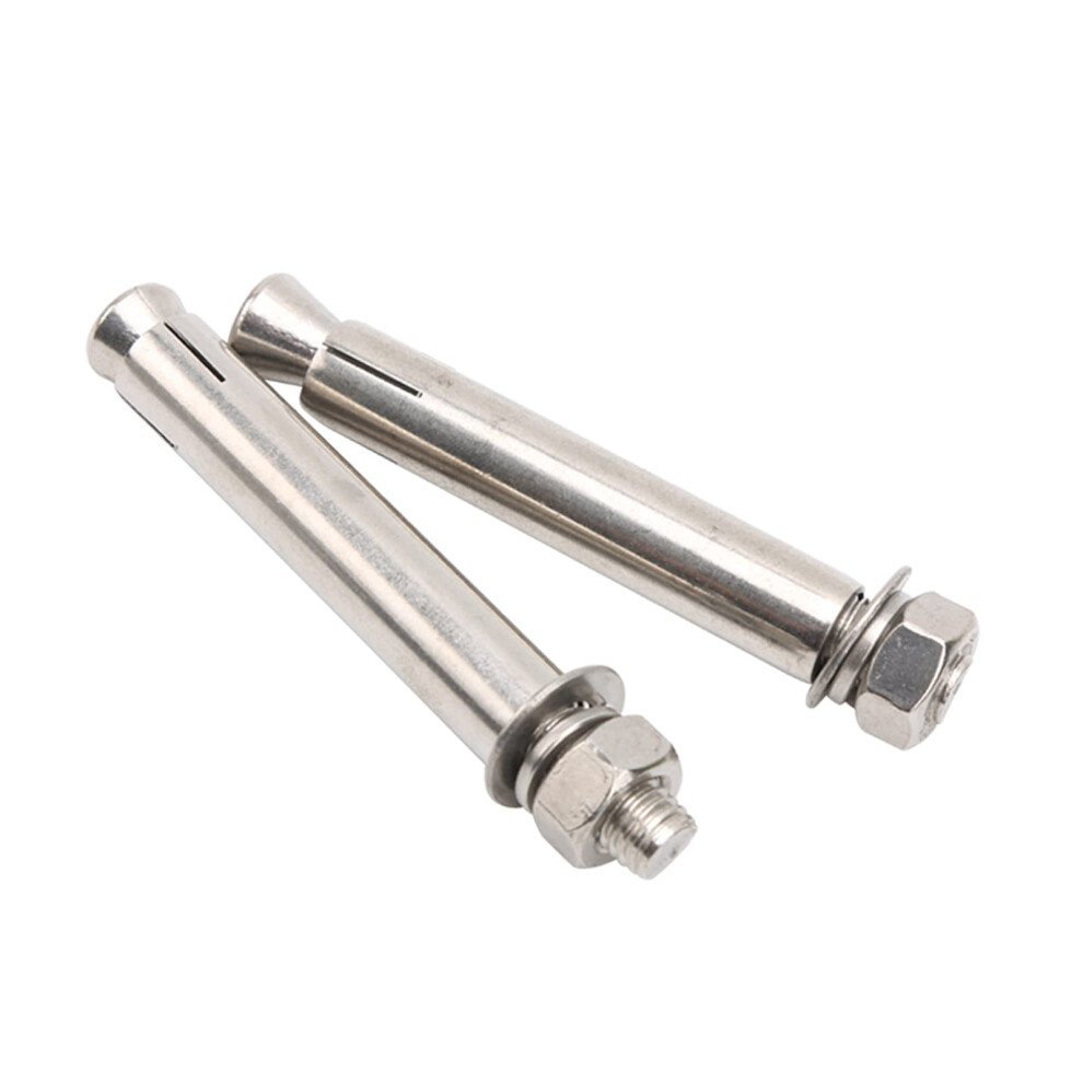 Expansion Screw Bolts M10 X 60200Mm External Hex Nut Sleeve Anchor, Hollow Wall Anchors, 2 Pcs Heavy Duty M10x180mm 9067246999704