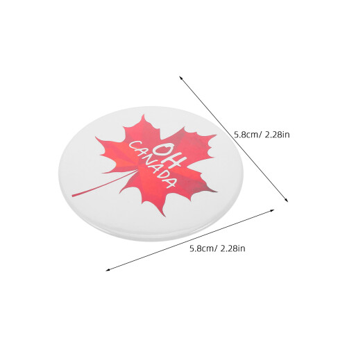Canada Day Maple Leaf Broschpennar Klassisk Design 2