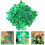 100Pcs St Patrick'S Day Konfetti Med Klöver För Fest 11