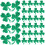 100Pcs St Patrick'S Day Konfetti Med Klöver För Fest 7