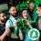 100Pcs St Patrick'S Day Konfetti Med Klöver För Fest 4