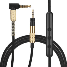 3,5-mm-Winkelklinke auf 2,5-mm-geradem Klinkenstecker, 151 cm