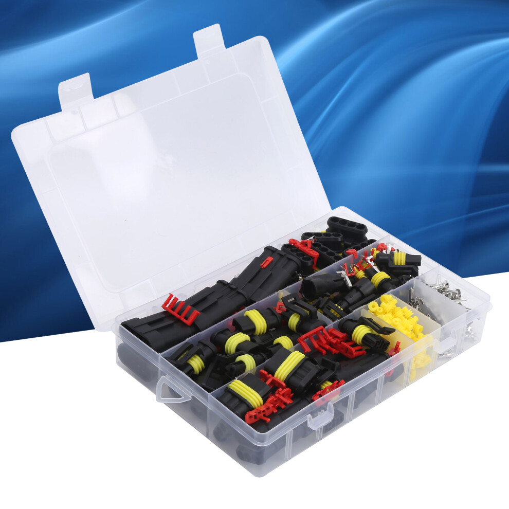 352Pcs Waterproof Connector Plug Set For Automotive Electrical Industrial Use 7901363416077