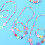 10 Set/20Pcs Akryl Smycken För Barn Blomdesign 6