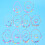 10 Set/20Pcs Akryl Smycken För Barn Blomdesign 9
