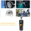 LCD Backlit Tachometer by SMART SENSOR 0. RPM Max/Min/Last Record 1