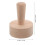Egg Tart Tamper: Trädeg Press För Miniostkakor & Efterrätter 2