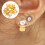 100Pcs Örhängen Piercad Bröllopsklenodier Kvinnor 6