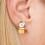 100Pcs Örhängen Piercad Bröllopsklenodier Kvinnor 8