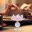 Crystal Lotus Tea Light Holder for Buddhist Altar 5