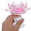 Crystal Lotus Tea Light Holder for Buddhist Altar 8
