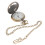 Pocket Watch With Chain Classic Quartz Fathers Keychain Man 5