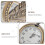 Pocket Watch With Chain Classic Quartz Fathers Keychain Man 10