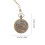 Pocket Watch With Chain Classic Quartz Fathers Keychain Man 6
