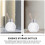6Pcs Glasdoftflaskor Parfymflaskor Essensbehållare 100 Ml 7