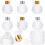 6Pcs Glasdoftflaskor Parfymflaskor Essensbehållare 100 Ml 3