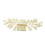 Bride Hair Combs Handgjorda Inlagd Guld 1
