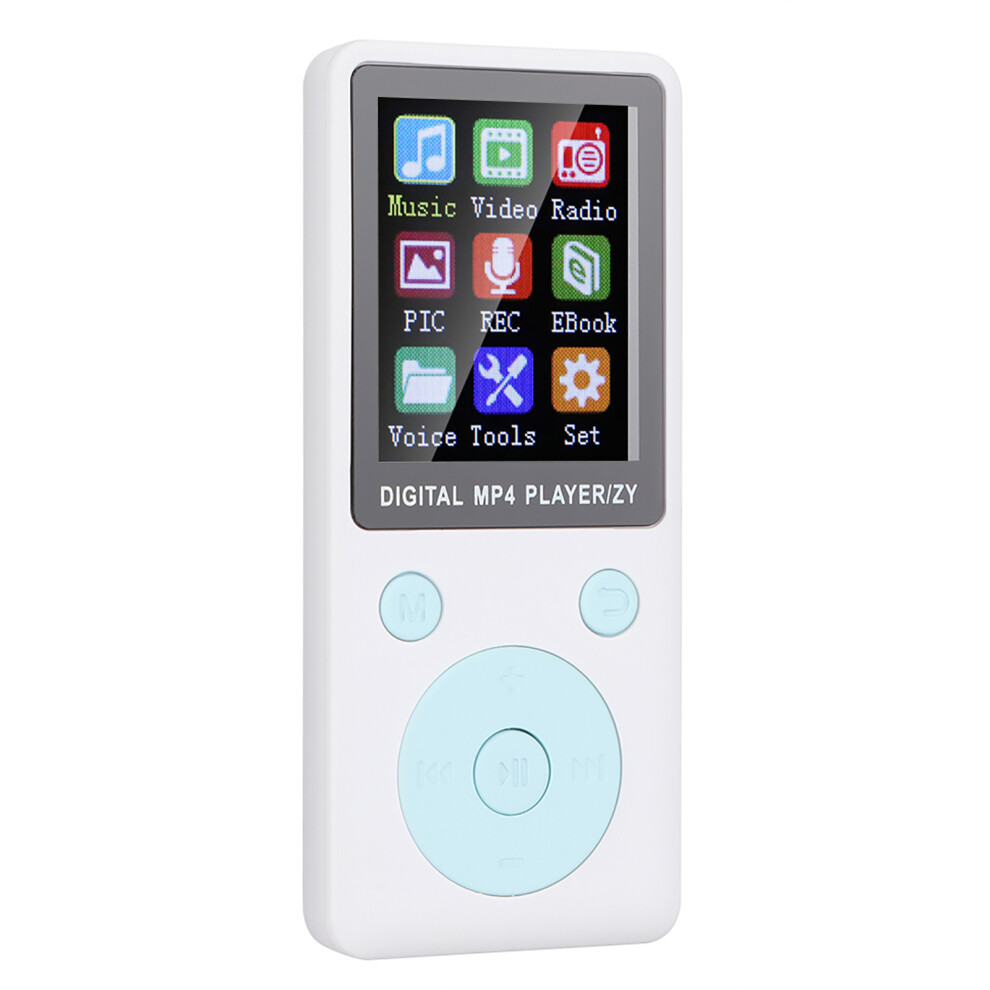 T1 Music Mp3 Mp4 Player 8G Bluetooth 32G Support 1.8" White 8101363416506