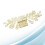 Bride Hair Combs Handgjorda Inlagd Guld 2