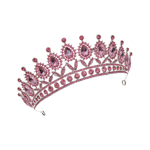 Rhinestone Bridal Krans Tiara Bröllops Håraccessoar 2