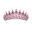 Rhinestone Bridal Krans Tiara Bröllops Håraccessoar 5
