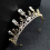Rhinestone Legering Hårkrona Tiarajur För Bröllop 7