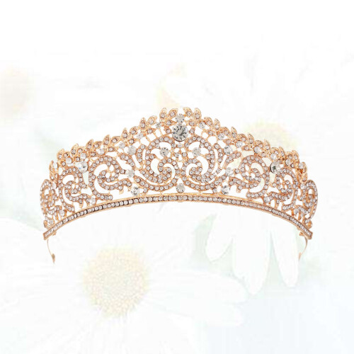 Gorgeous Barock Vintage Bröllops Huvudprydnad För 2