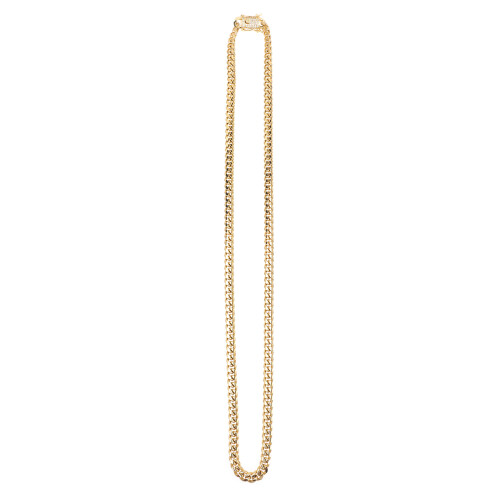 Stainless Steel Halsband För Link Kedja