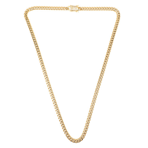 Stainless Steel Halsband För Link Kedja 2