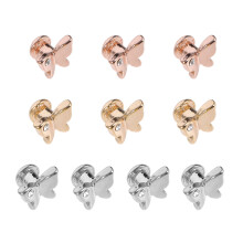 10Pcs Dekorativa Ringar Ögla Urbandcharms För Smartklocka Silikonband