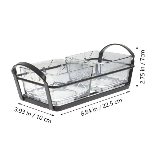 1 Set Fruktskål Serveringsfat För Nötter, , Mellanmål, Glass 2