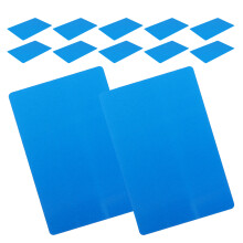 100Pcs Blanka Visitkort I Aluminiumlegering Namnkort