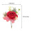 2St Blomsterbukett I Simulerade Blommor För Bröllop Korschetter 2
