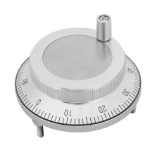 80mm CNC Drehencoder Handrad Manueller Pulsgenerator 6Pin 5V 100PPR