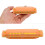 Durable 10 Holes 20 Tones Plastic Translucent Harmonica for Kids (Orange) 1