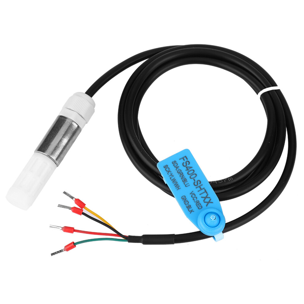 Stainless Steel Temperature & Humidity Sensor I2c Sht31 Fs400 8731363419506