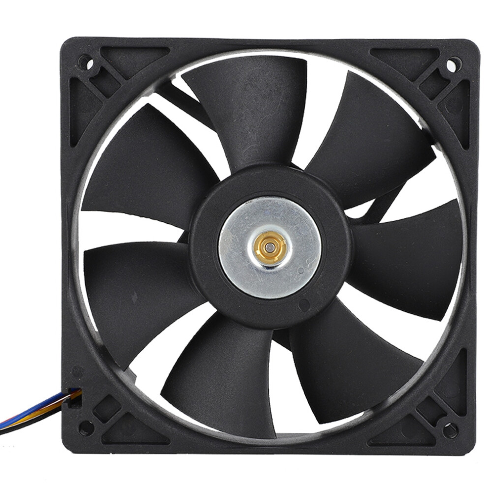 Heavy Duty Cooling Fan 12Cm Dc12v 0.8A 4Pin 3000 Rpm For Industrial Use 4961363419747